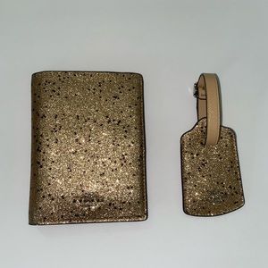 Coach wallet & bag tag
